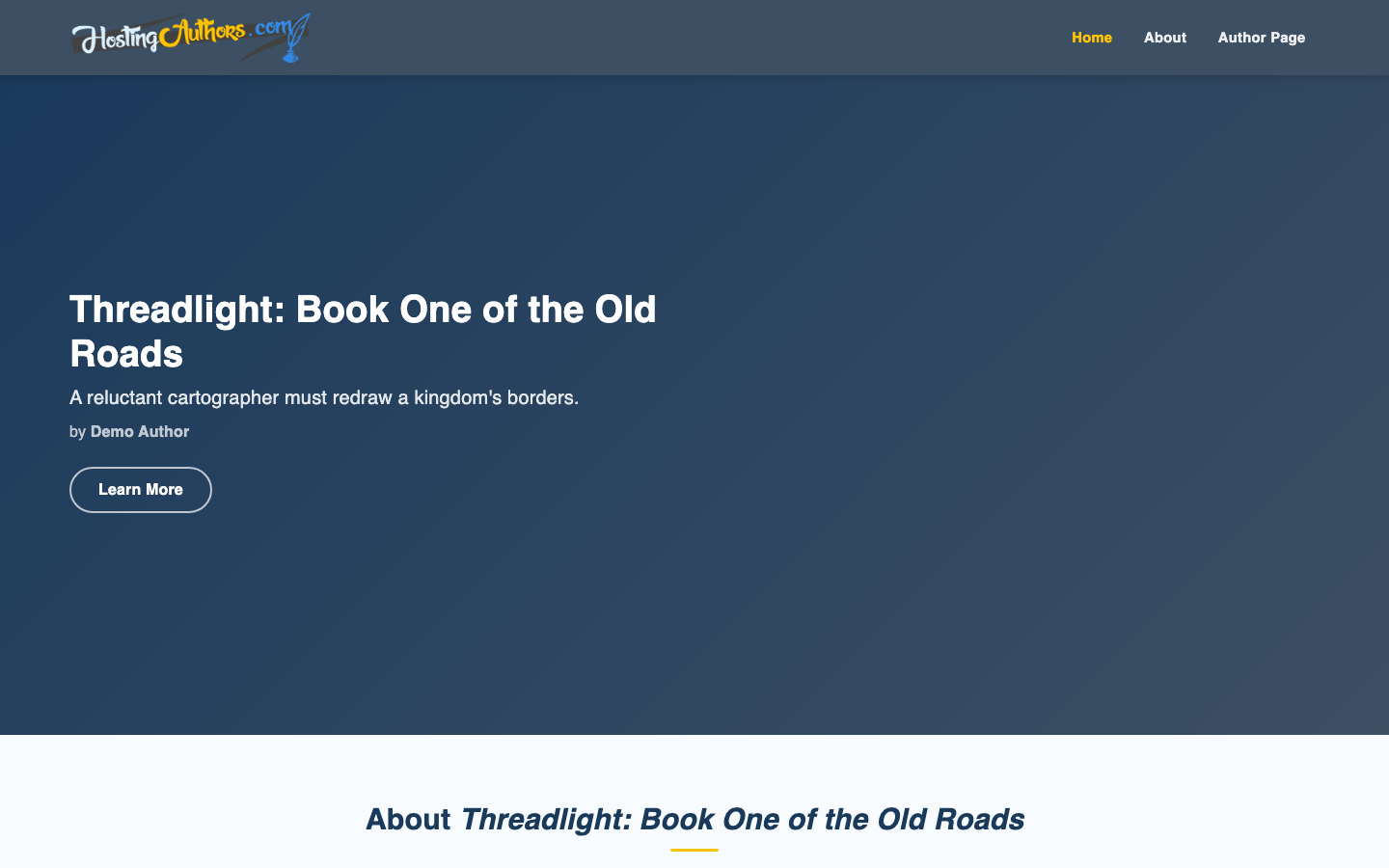 Connect your author profile to public book pages with covers, descriptions, retailer links, FAQ, and reviews.